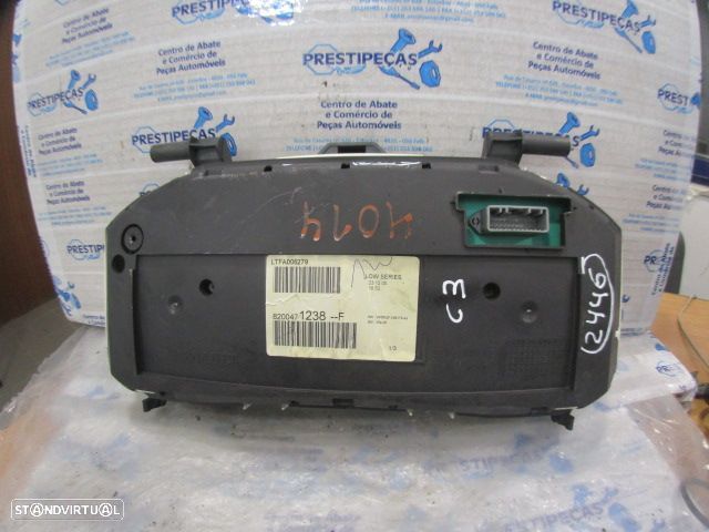 Quadrante 8200471238F RENAULT CLIO 3 FASE 1 2006 1.5DCI 70CV 3P LARANJA KM/H DIGITAL - 2
