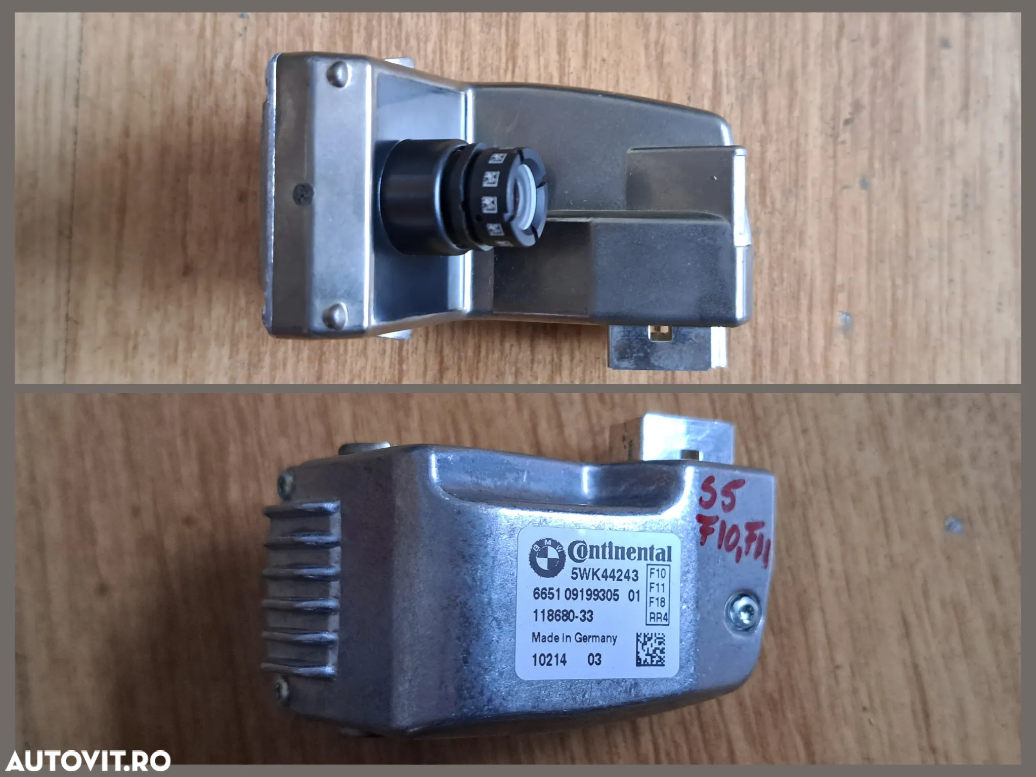 Unitate modul navigatie mare CIC Amplificator audio Modul bluetooth Modul camera Kafas parbriz original BMW - 8