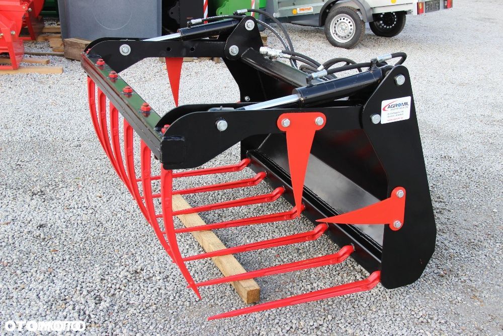 Krokodyl ładowacz czołowy Wol-Met kute zęby 1,4 m - 4