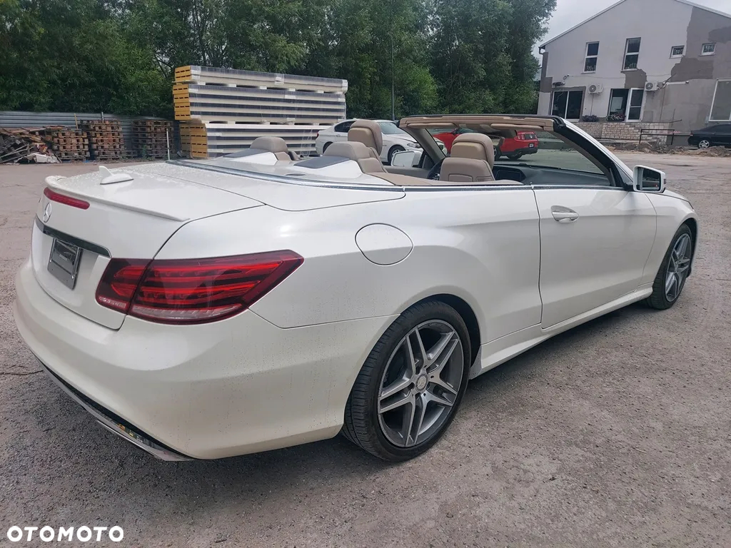 Mercedes-Benz Klasa E 400 4Matic Cabrio 9G-TRONIC AMG Line - 6