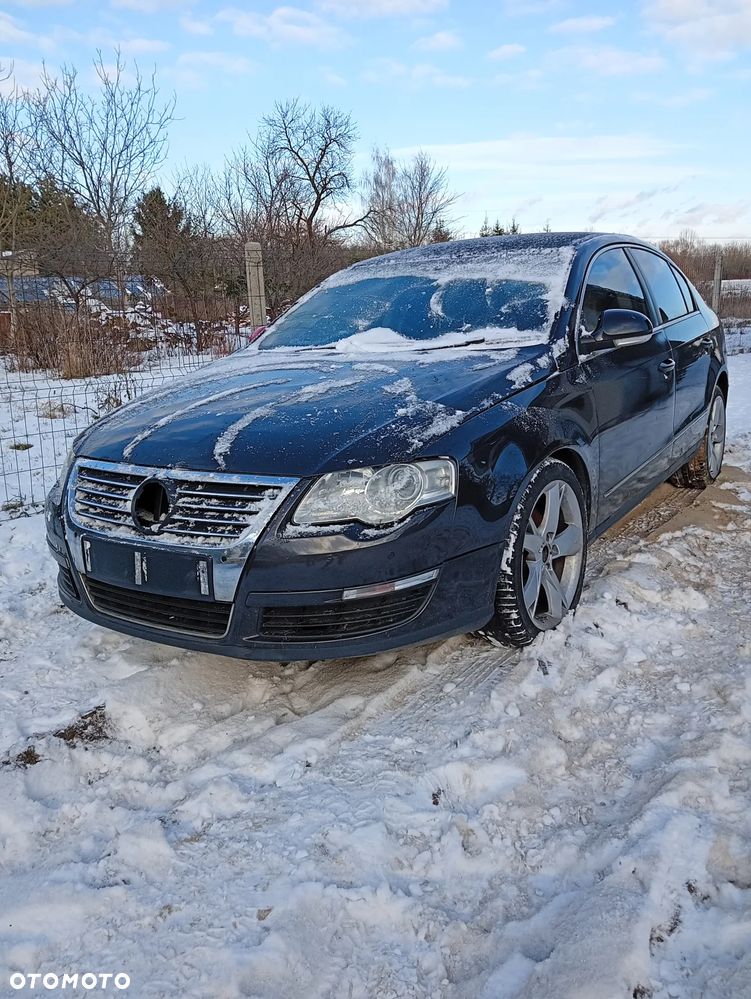 MASKA ZDERZAK PAS LAMPA BŁOTNIK kompletny przód LC8Z passat b6 części - 1
