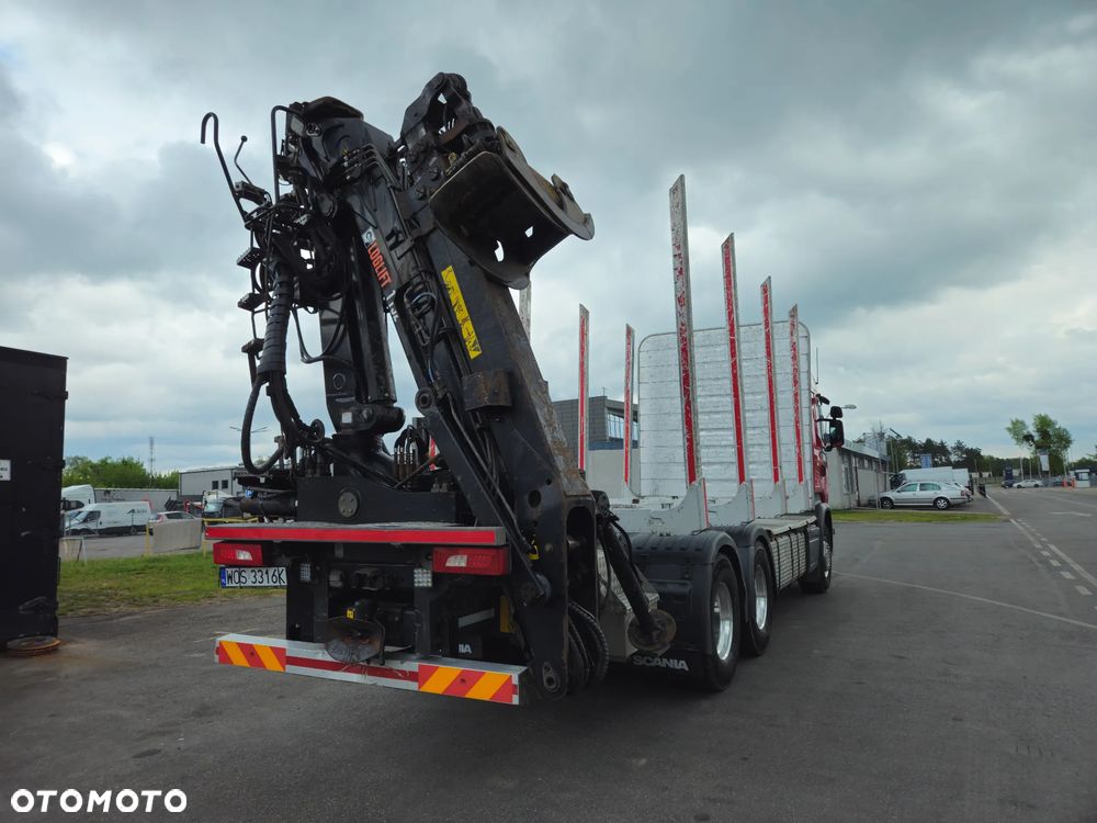 Scania R520 V8 Loglift 115Z93 do drewna drzewa kłody - 5