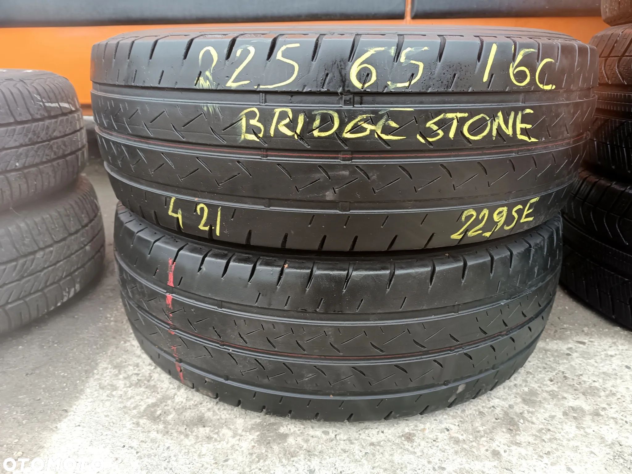 225/65R16C Opony Letnie Lato MICHELIN AGILIS BRIDGESTONE DURAVIS R660 21r. Legnica ALU-RAD 225/65 6,5mm - 1