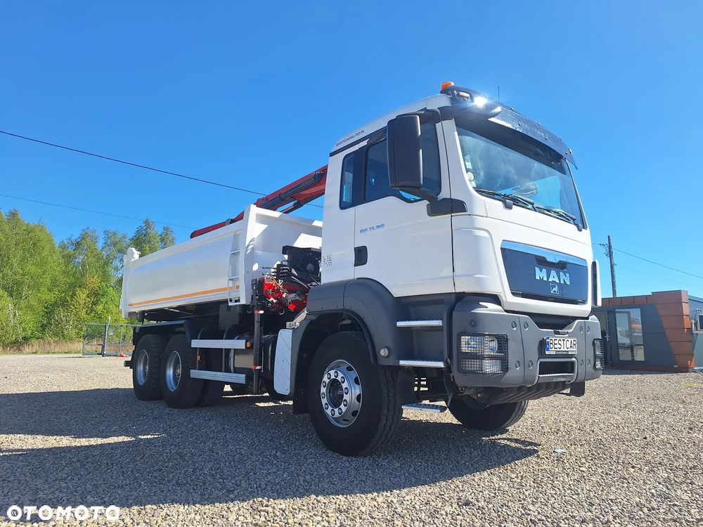 MAN TGS 33.360 E5/ 6X4 / WYWROT / BORDMATIC / HMF 1444/ Import Francja - 2