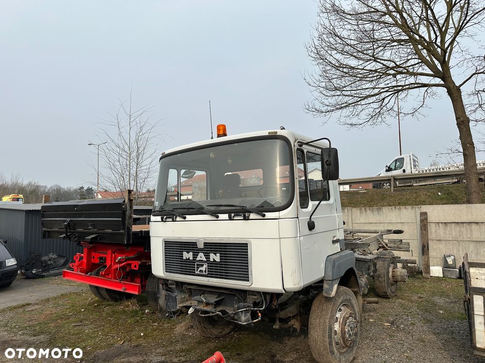 MAN 2 x MAN kiper 17-192 Wywrotka kiper 4x4 - 2