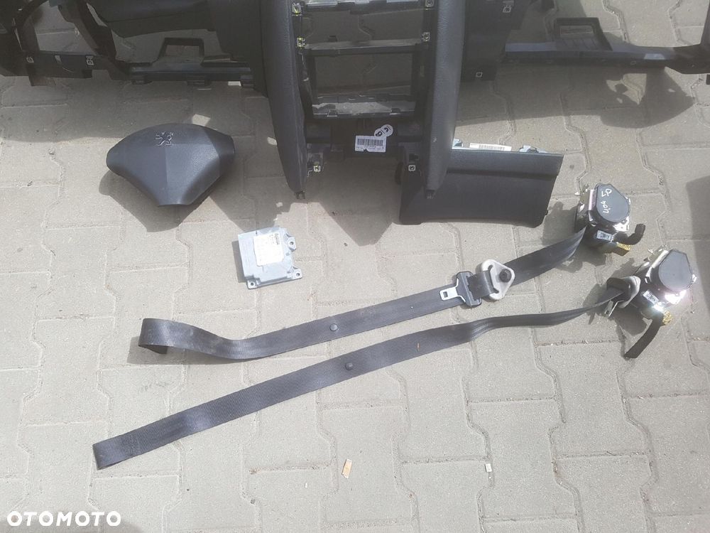 PEUGEOT 407 COUPE DESKA KONSOLA PASY PODUSZKI - 4