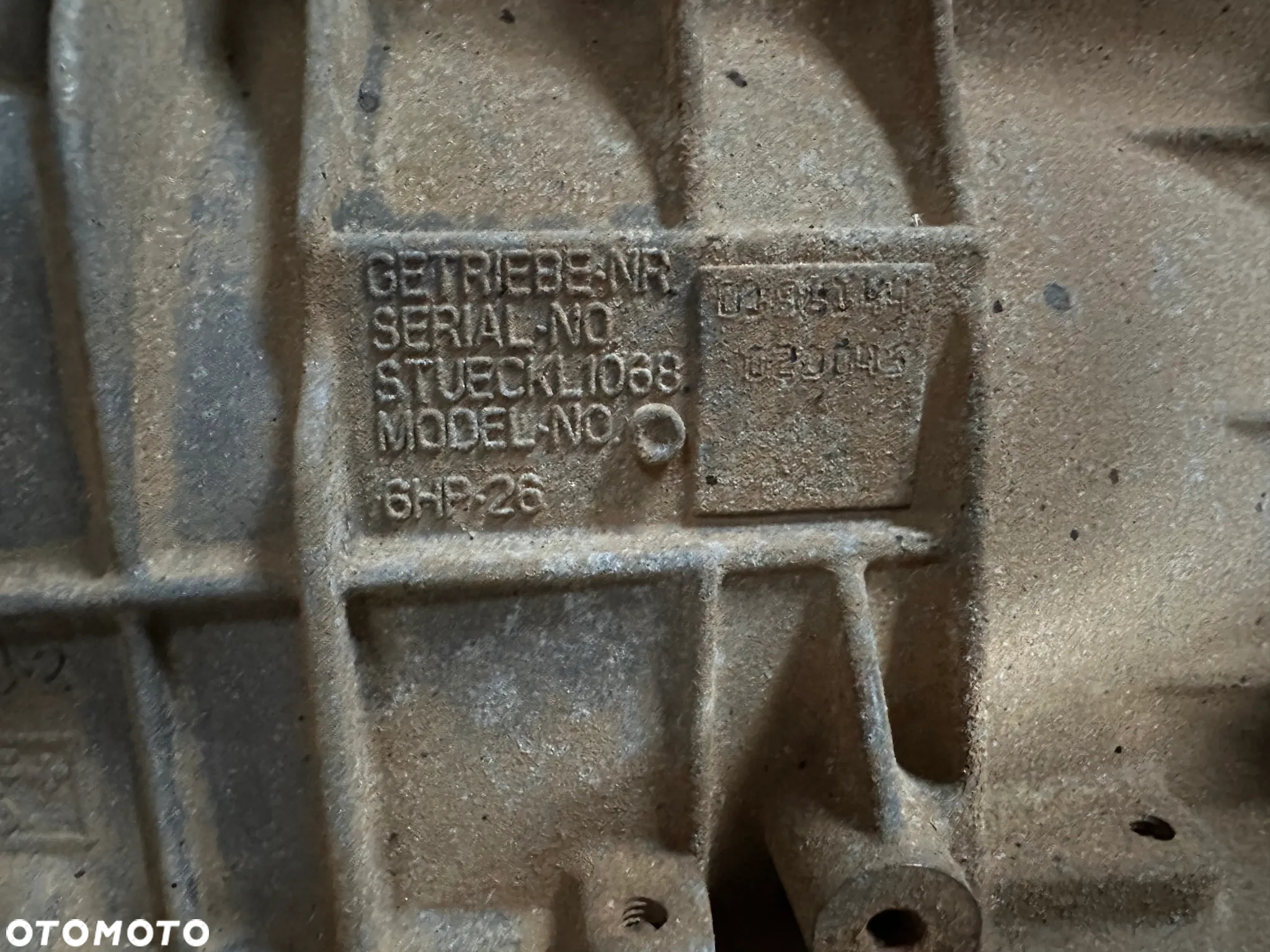 SKRZYNIA BIEGÓW LAND ROVER RANGE ROVER 2.7 TD 05' 6HP-26 T6GDS00460 - 4