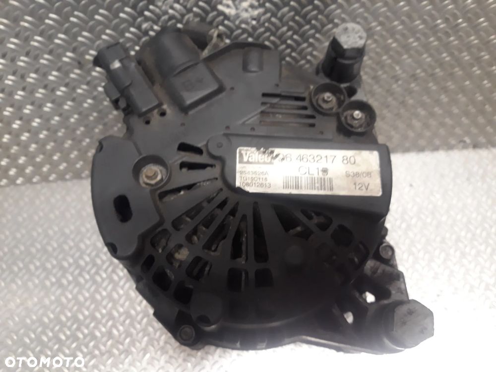ALTERNATOR CITROEN JUMPY II 1,6 HDI VALEO  9646321780 - 4