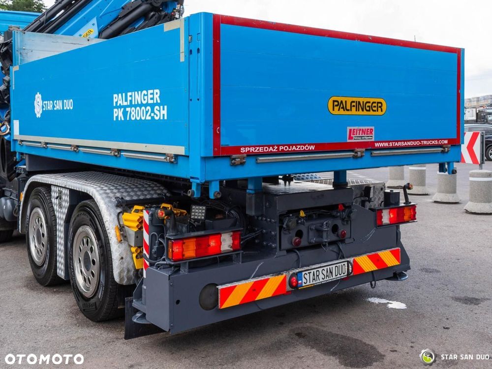 Mercedes-Benz ACTROS 4155 8x4 Palfinger PK 78002 SH HDS Fly Jib Wciągarka Siodło - 27