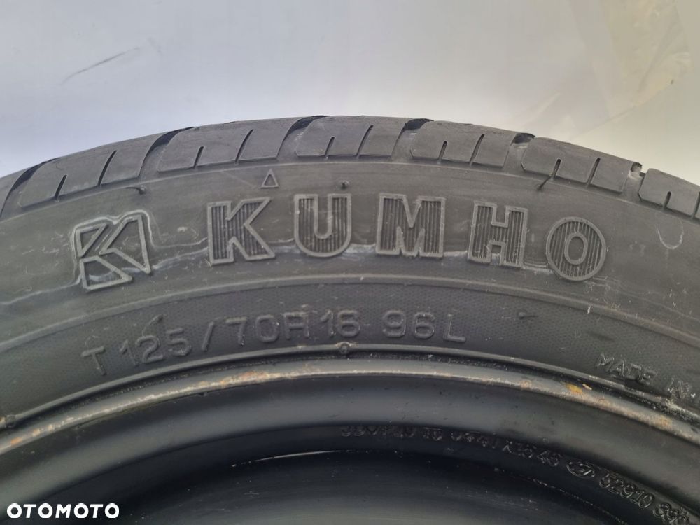 KOŁO DOJAZDOWE ZAPASOWE Kia Hyundai Coupe 125/70 R16 52910 39910 zapas - 4