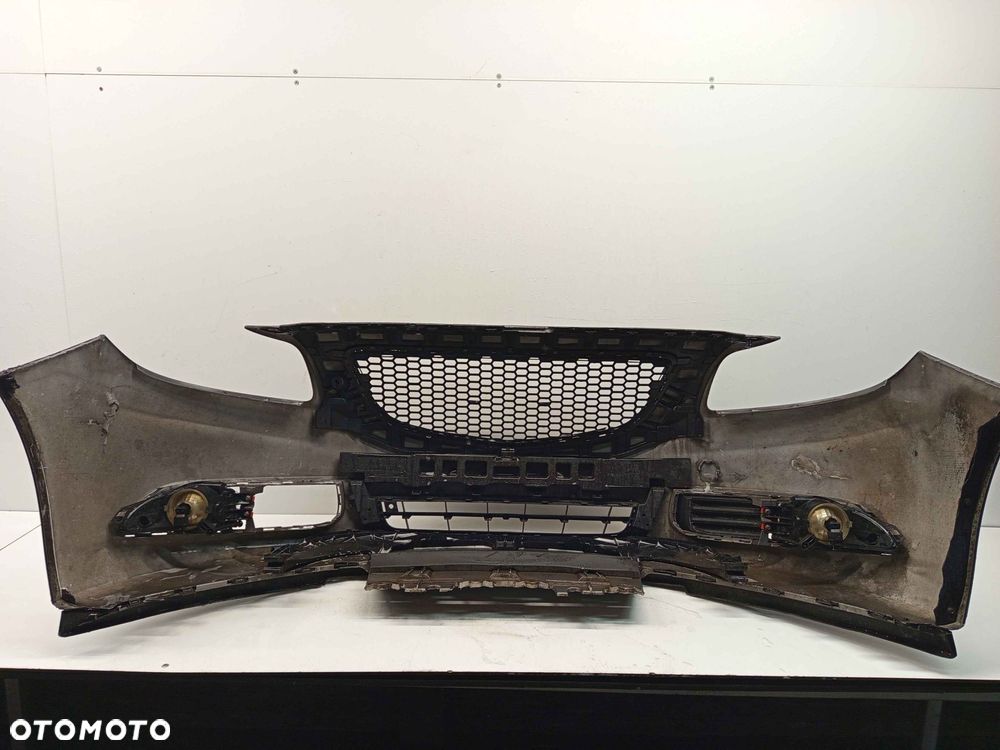 } ZDERZAK PRZÓD PRZEDNI OPEL INSIGNIA A I 1 Z177 SZARY GRAFITOWY HALOGENY - 5