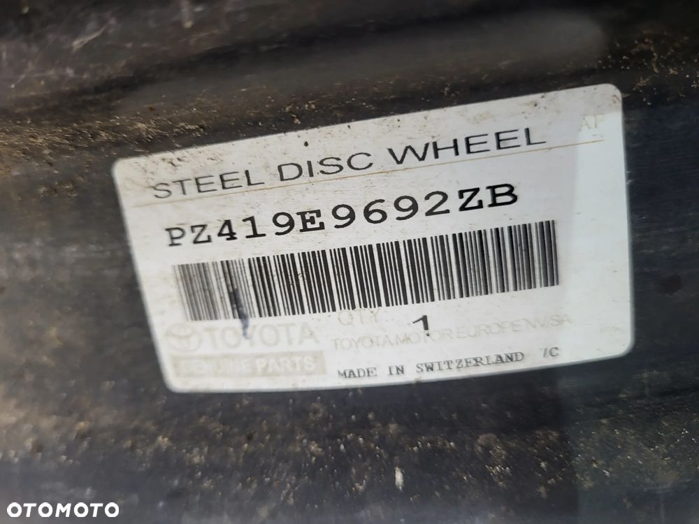 Toyota Rav4 III Felga Stalowa 16 - 12