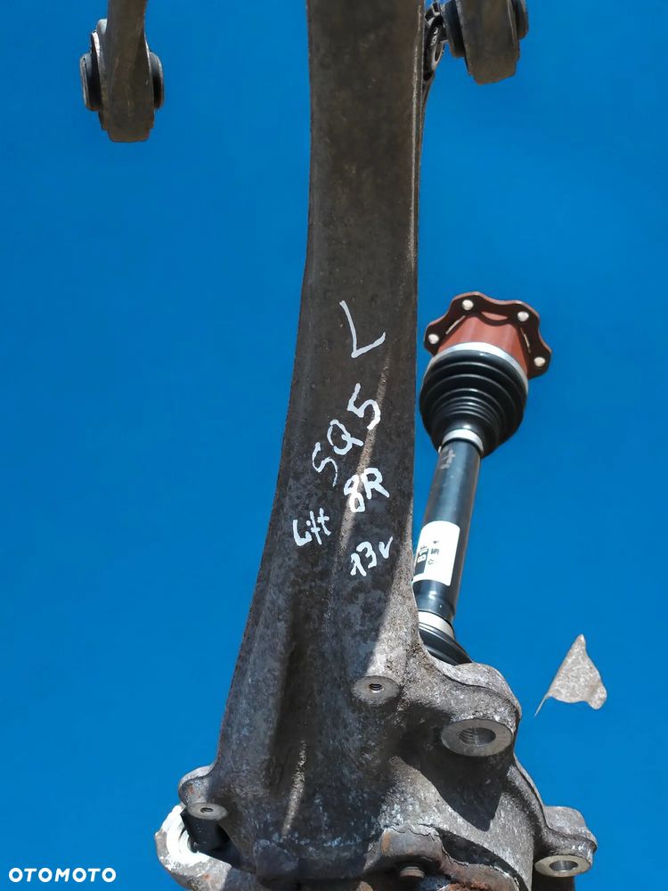 Audi SQ5 Q5 8R Lift 3.0 TDI Zwrotnica Wahacz Zawieszenie Półoś Przód Przednie Lewe 2013r - 2