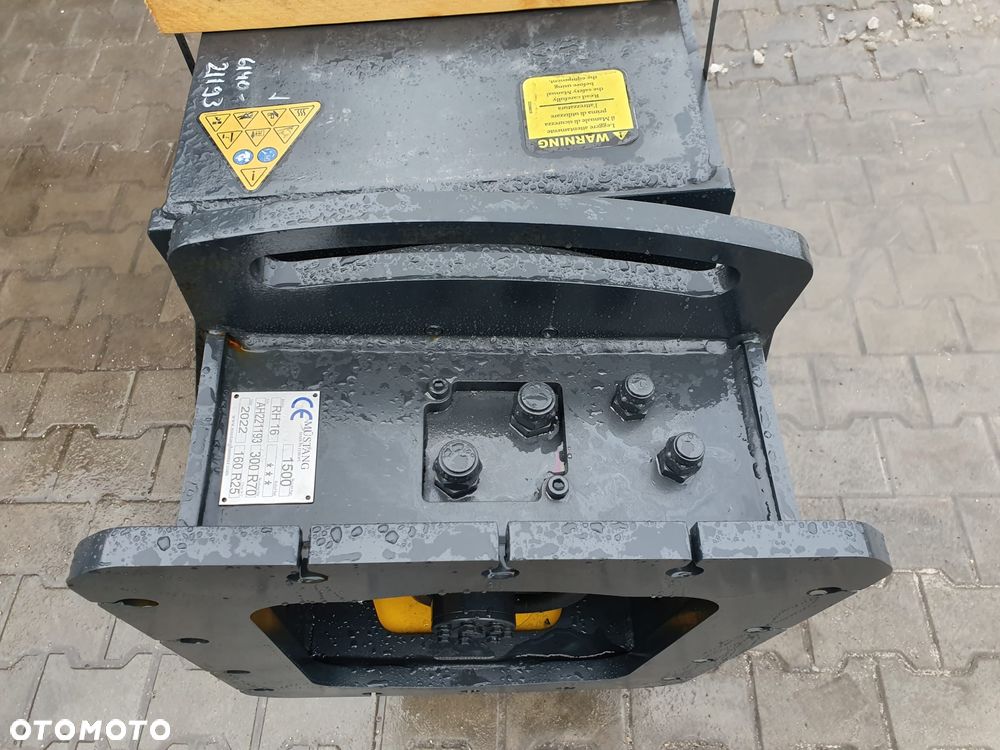 Inny NOŻYCE WYBURZENIOWE OBROTOWE MUSTANG MODEL RH16 NOWE !!! SZCZĘKA KRUSZARKA - 5