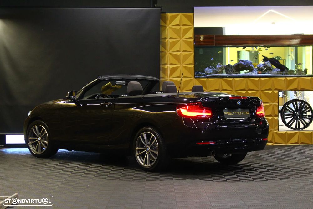 BMW 218 d Cabrio Line Sport Auto — photo 5