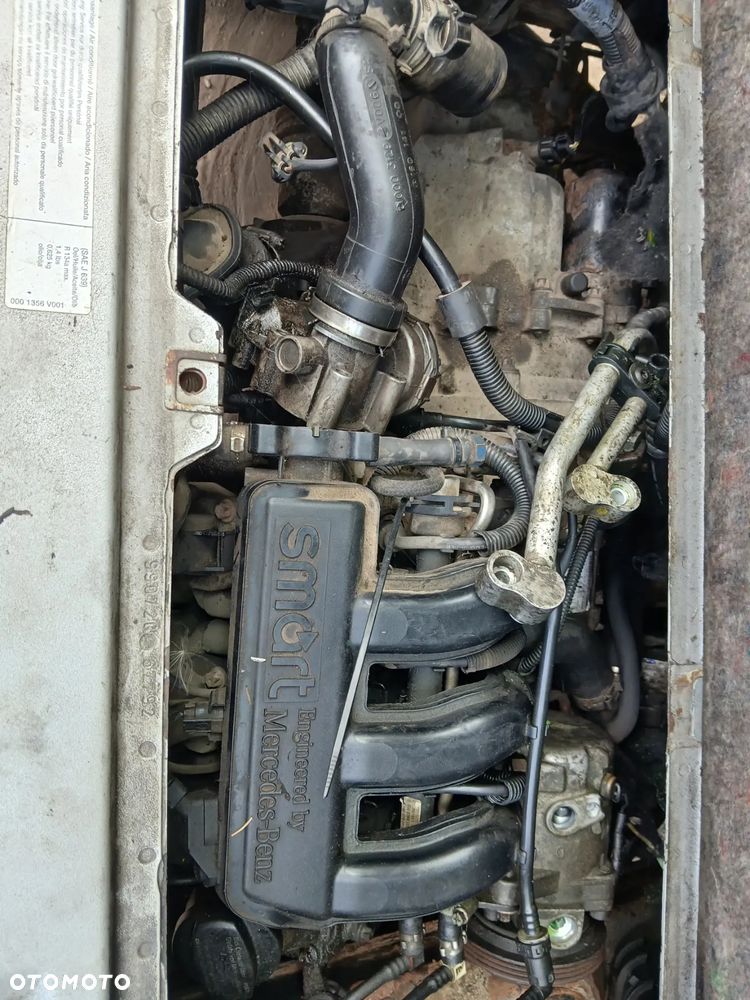 smart 450 silnik 0.6 turbo skrzynia automatyczna napęd sanki belka wahacz wahacze zacisk zaciski - 3