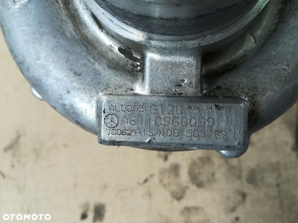 turbosprężarka mercedes w202 2.2cdi a6110960099 - 3