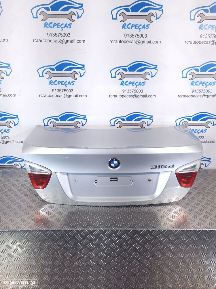 PORTA TAMPA MALA BMW SERIE 3 E90 41627151491 7151491 FECHO PUXADOR LUZ 3º STOP - 1