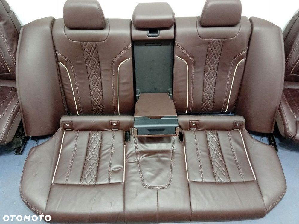 BMW 5 G30 FOTELE KANAPA KOMFORT KOMPLET EXCLUSIVE NAPPA LZNI - 8