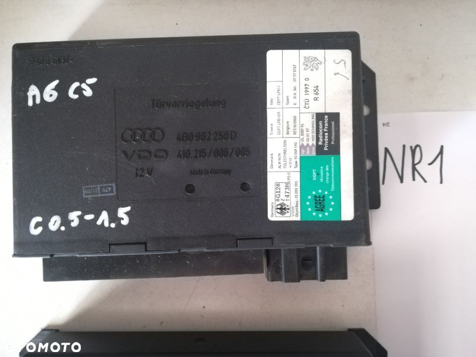 MODUŁ STEROWNIK KOMFORTU AUDI 4B0962258D - 2