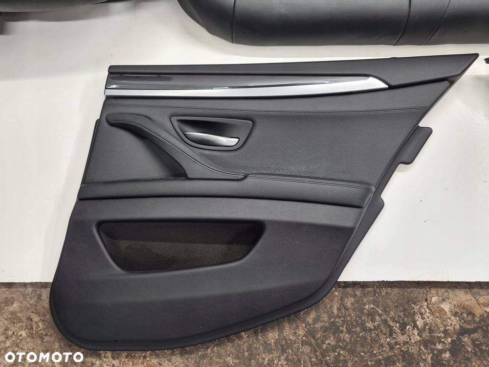 BMW 5 F10 FOTELE KANAPA BOCZKI SKÓRA GRZANE - 15