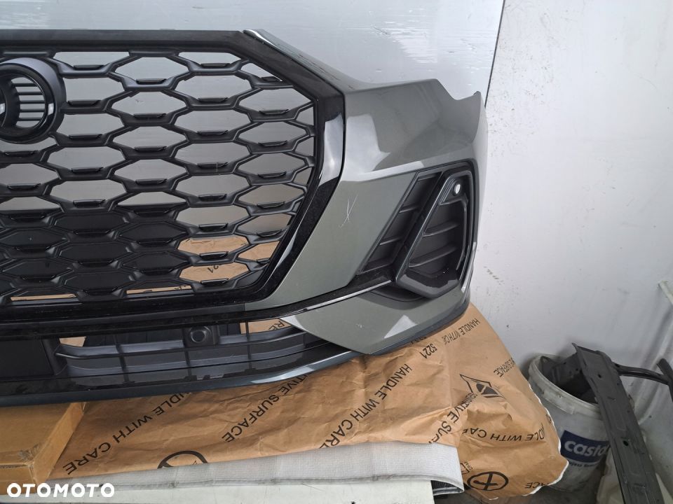 ZDERZAK AUDI SQ3 Q3 83A 83F 2020-2023 S-LINE BLACK - 4