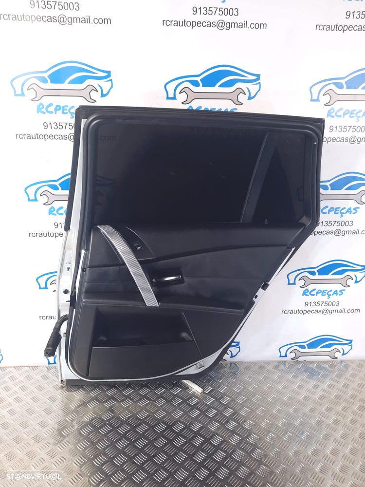PORTA PORTAS TRASEIRA TRÁS DIREITA BMW 41527158502 7158502 BMW SERIE 5 E61 TOURING CARRINHA FECHO ELEVADOR MOTOR PUXADOR VIDRO ESCURECIDO - 6