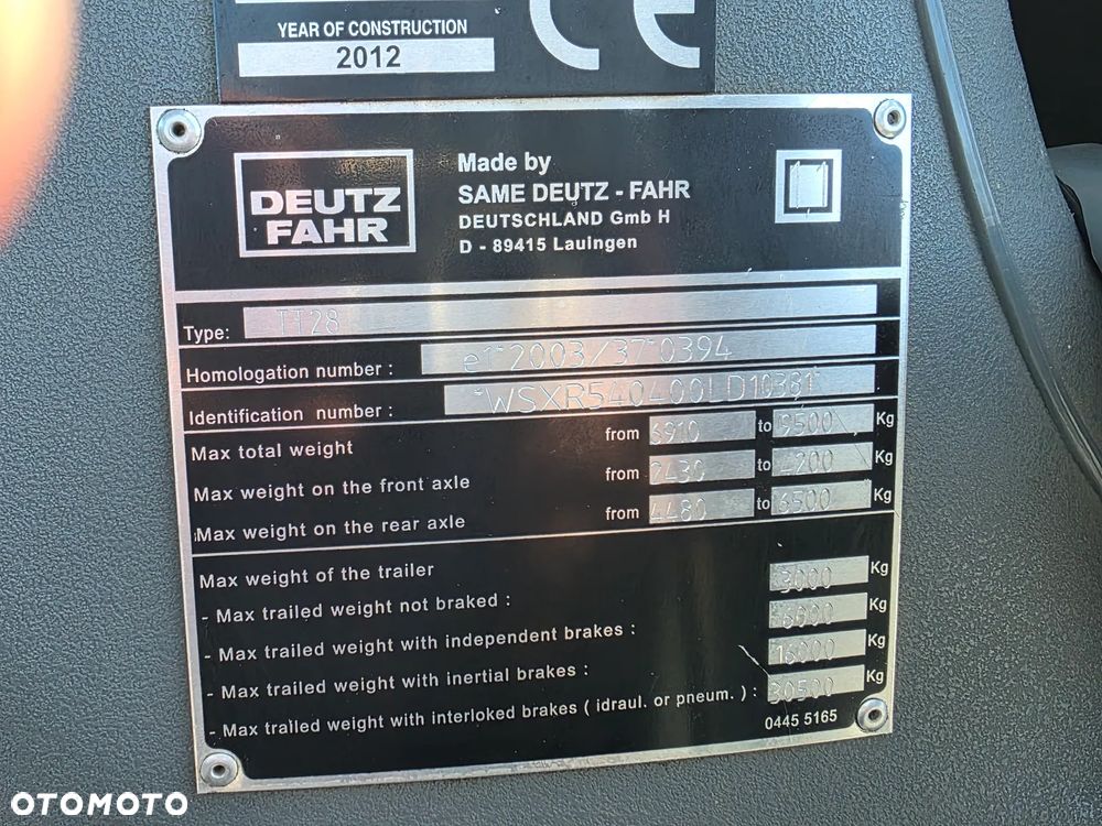 Deutz-Fahr Agrotron M410 2012R - 26