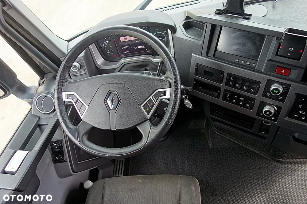 Renault GAMA T520 PUSCHER DMC 70T OŚ SKRĘTNA PODNOSZONA WYSOKA KABINA ALUFELGI KLIMA POSTOJOWA - 16