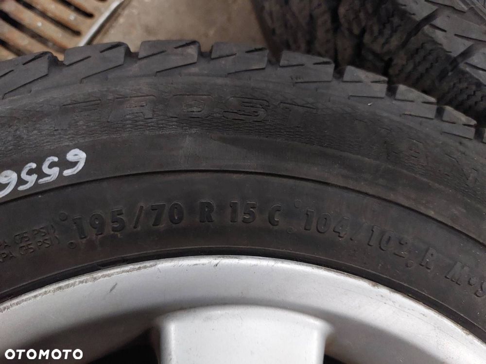 FELGI ALUMINIOWE 5x112 7Jx15 ET35 FI66,6 MERCEDES VITO W638 KBA43547 - 8