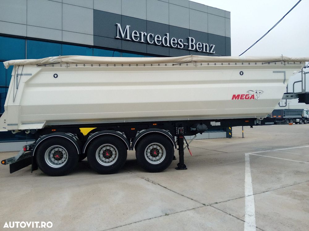 Mega 28m3 BASCULABILA,BALAST,HARDOX–NOUA/TOP! - 3