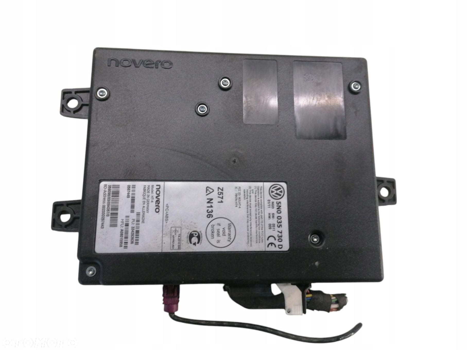 MODUŁ STEROWNIK BLUETOOTH VW PASSAT B7 10-14 5N0035730D - 2
