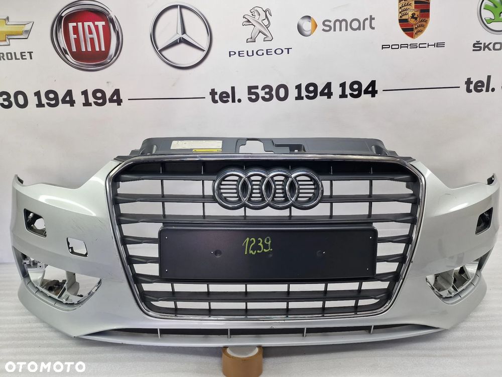 AUDI A3 8V / 8V3 11- ZDERZAK PRZEDNI PRZÓD NA SPRYSKI + GRILL / ATRAPA + PŁYTA / OSŁONA POD ZDERZAK , NR 8V3807437 / 8V3807437DE , NR AUKCJI NZ1239 - 1