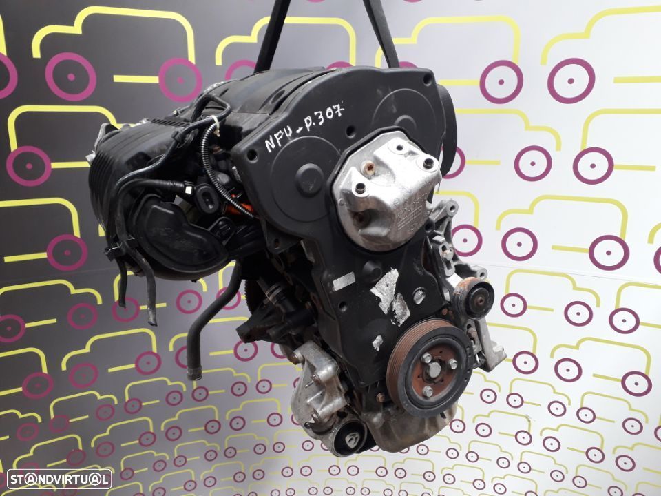 Motor Peugeot 307 1.6 16V 110Cv de 2003 - Ref: NFU - NO20208 - 2