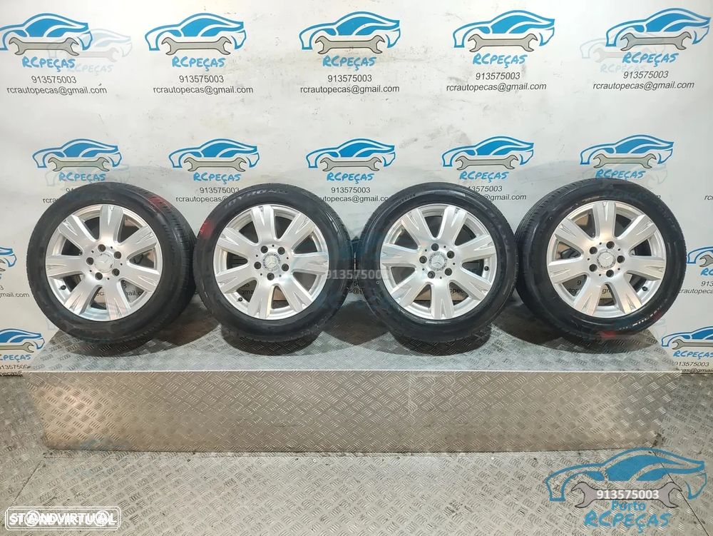 Jantes 16" | 5x112 - Originais Mercedes Benz - 7J | ET43 | 5 x 112 - 205 55 16 | Pneus | Jante | A2044012602 | 2044012602 | 16 Polegadas | Conjunto - 11