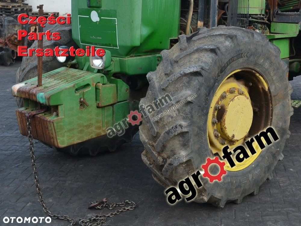 John Deere 4650 części, skrzynia biegów, silnik - 2