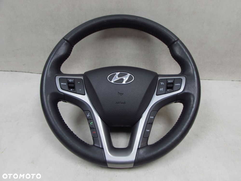 HYUNDAI I40 11-19 KIEROWNICA SKORA MULTIFUNKCJA PODUSZKA AIRBAG - 1