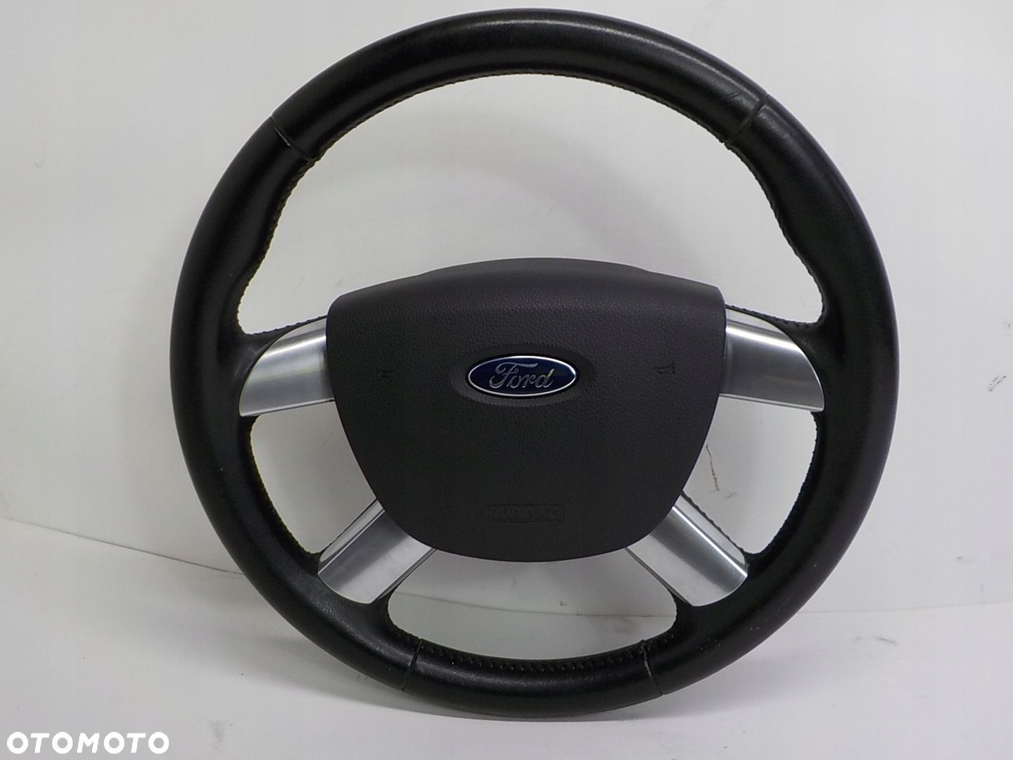FORD TRANSIT VII MK7 KIEROWNICA SKÓRA AIRBAG - 1