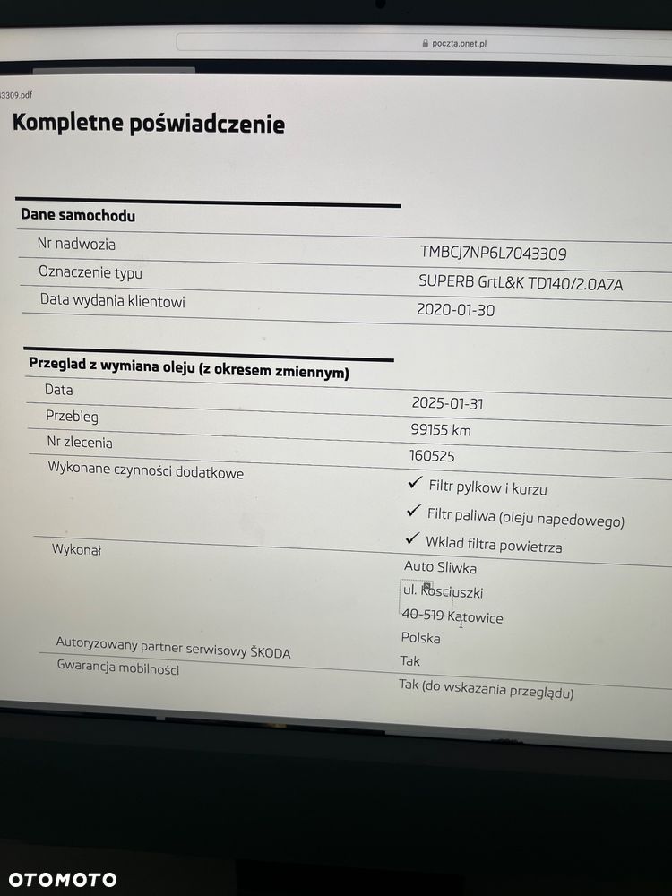 Skoda Superb 2.0 TDI SCR 4x4 L&K DSG - 2