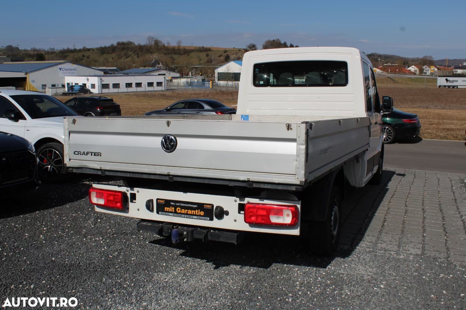 Volkswagen Crafter VW 35 CD L4 Dokka DoubleCab Platforma Autoutilitara Bena Aluminiu pick-up 2018 200.000km Unic Proprietar de noua reprezentanța VW NU Mercedes Sprinter - 1