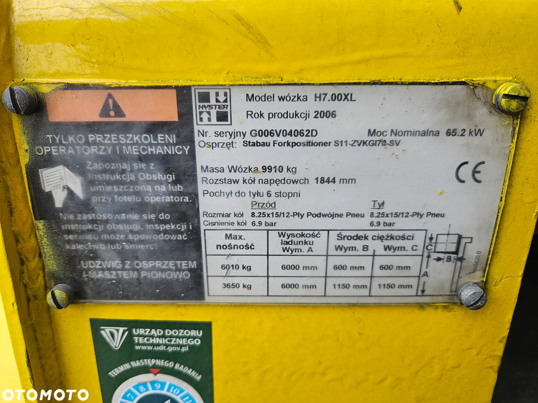 Hyster H7.00XL - 10