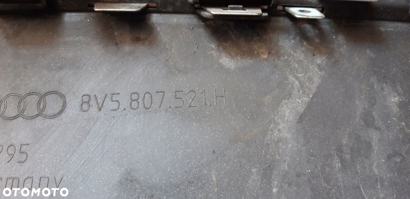 AUDI A3 8V5 S3 SEDAN ZDERZAK TYLNY SPOJLER 8V5807511C 8V5807521H - 10