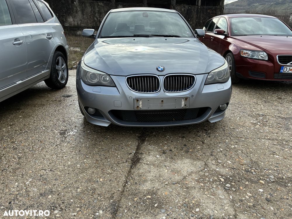 Aripa usa capota porbagaj bmw seria 5 e60 e61 silbergrau metallic a08 - 1