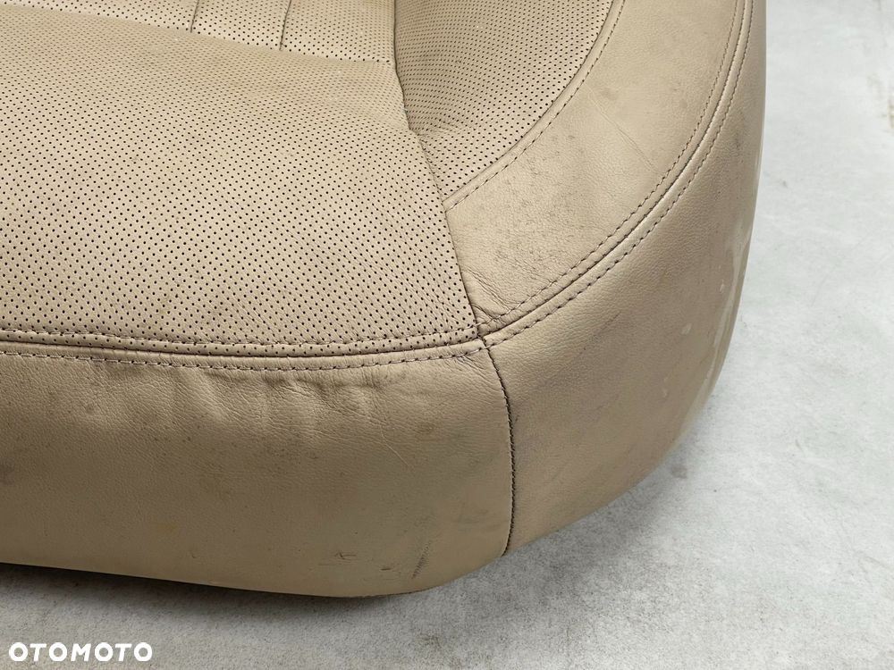 O1 HYUNDAI GENESIS G80 2013 - KANAPA TYŁ AIRBAG GRZANA SKÓRA BEŻOWA WYB - 10