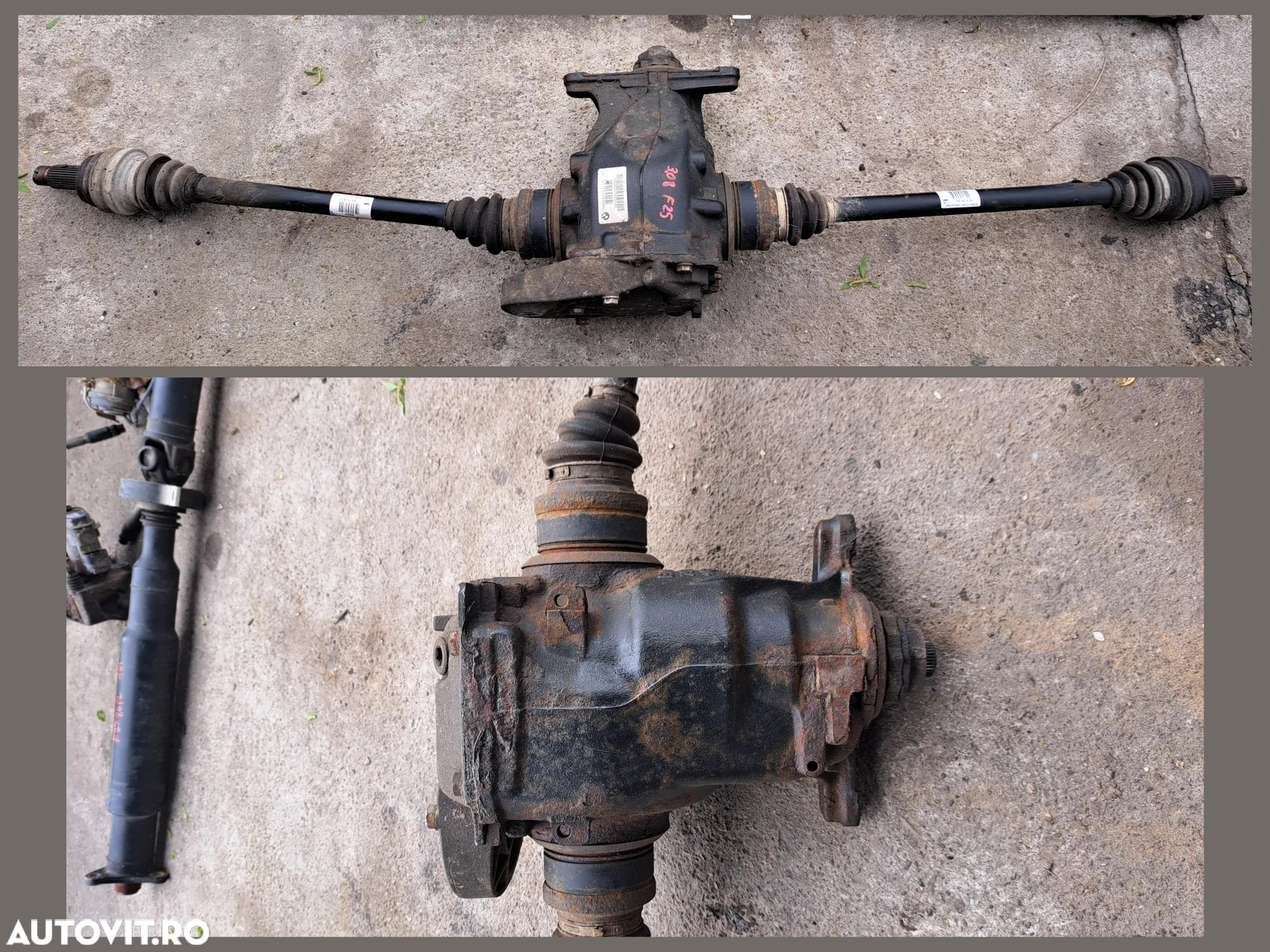 Grup diferential spate raport 3.08 Planetara stg dr spate Cardan Etrier stg dr spate originale BMW X3 F25 X4 F26 - 2