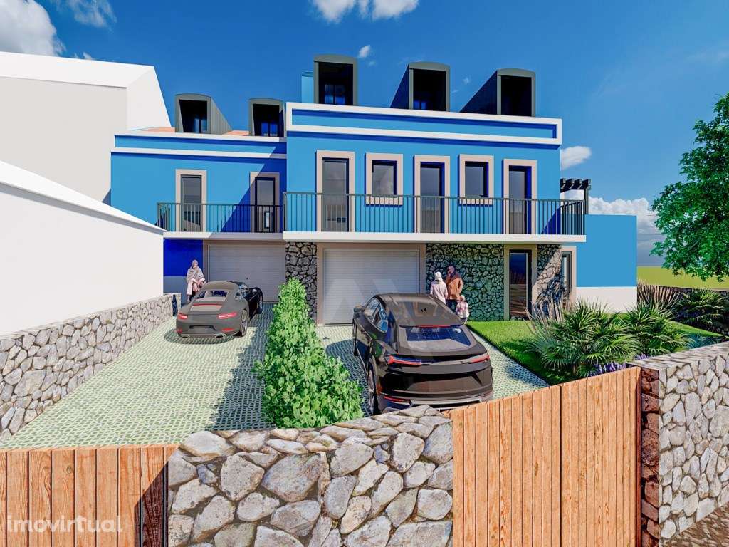 Terreno com Projeto Aprovado para 3 Moradias em Talaíde - Grande imagem: 3/7