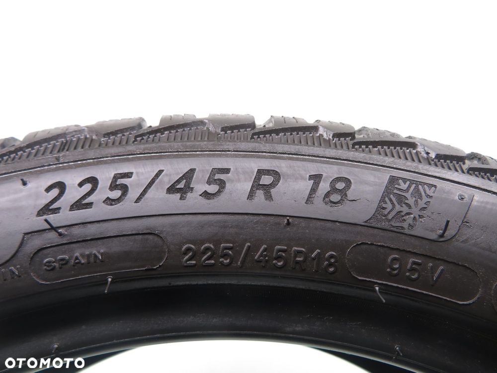 2x 225/45R18 OPONY ZIMOWE Michelin Pilot Alpin 5 95V XL dot; 1621 - 6