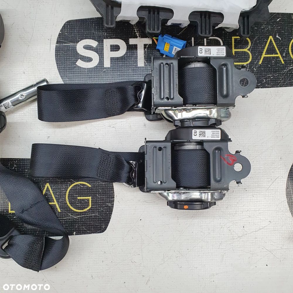 CITROEN C3 AIRCROSS DESKA ROZDZIELCZA KONSOLA KOKPIT PULPIT PODUSZKI AIRBAG AIR BAG PASY KIT SET - 7