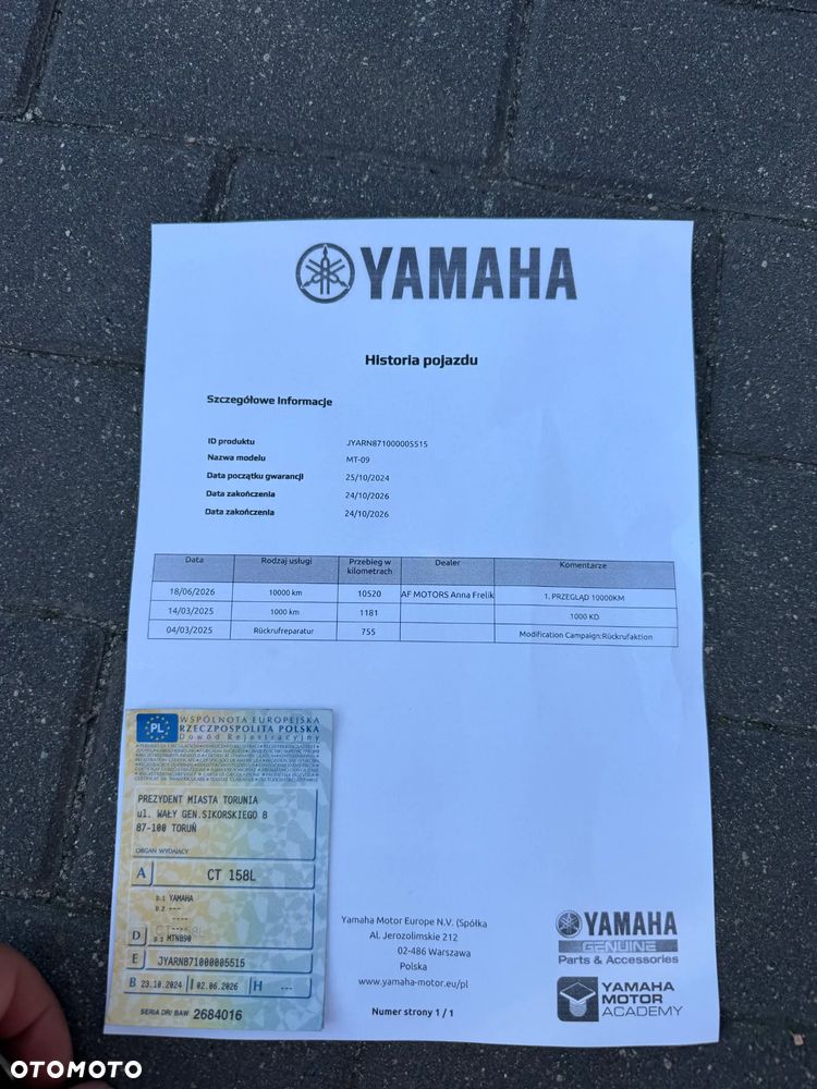 Yamaha MT - 13