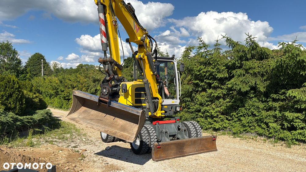 Wacker Neuson Koparka Kołowa 6 TON Wacker NEUSON 6503 -2 Pług Ramię Long 3 Łamane POWERTILT Lenhoff Klimatyzacja łyżki przedsiębierne MS03 6503 ew65 wiertnica  Takeuchi TB175W Yanmar B75W widły grabie - 21